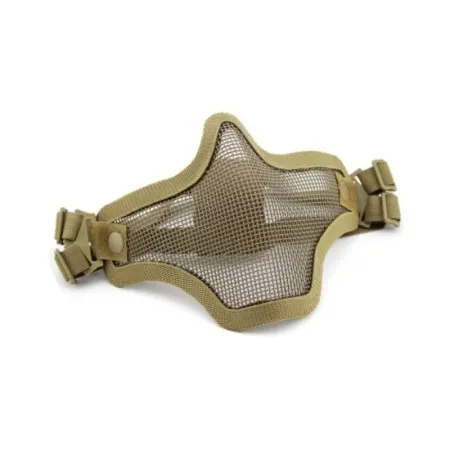WOSPORT STEEL MESH MASK TAN KR001T