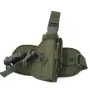 right-hand nylon pistol holster green softair