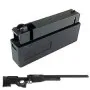 22-BB magazine WELL installed on bolt-action sniper rifle