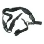 Cinghia softair 3 punti ROYAL BX08 nera - vista frontale