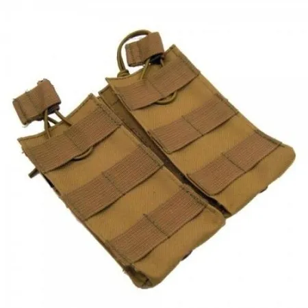 ROYAL PLUS DOUBLE MAG POUCH TAN RP-1098-T
