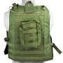 TACTICAL VEST BODY ARMOR LIGHT OD GREEN VT-1104V