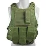 TACTICAL VEST BODY ARMOR LIGHT OD GREEN VT-1104V