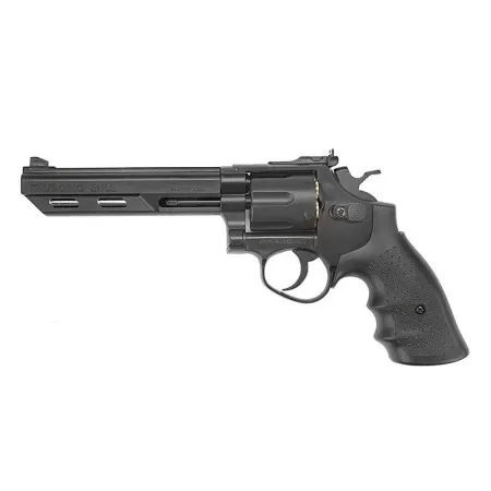 HFC GAS REVOLVER 6" BLACK HG 133B