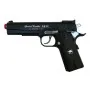 WIN GUN CO2 AIRSOFT FULL METAL BLOWBACK PISTOL BLACK C 601B