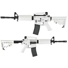 FUCILE SOFTAIR M4 ELETTRICO BOW BACK CHIONE16 M4A1 BIANCO SNOW GG08 G&G