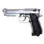 PISTOLA SOFTAIR CO2 BLOW BACK METAL SLIDER SILVER CO 190S HFC
