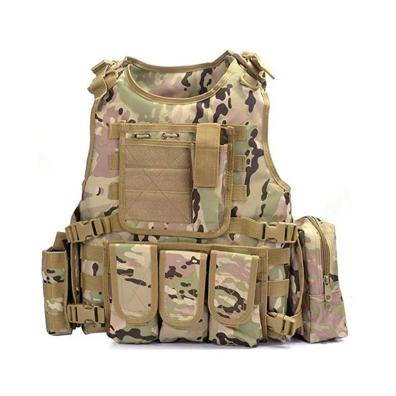 GILET TATTICO SOFTAIR TACTICAL VEST ARMOUR MULTICAM RP322MUL