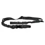 CINGHIA FUCILE SOFTAIR A DUE PUNTI BUNGEE CON SGANCIO RAPIDO NERA WO-SL06B